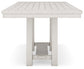 Robbinsdale Counter Height Dining Table and 4 Barstools Signature Design by Ashley®