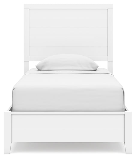 Binterglen Twin Panel Bed with Mirrored Dresser and 2 Nightstands Signature Design by Ashley®