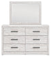 Cayboni Full Panel Bed with Mirrored Dresser and Chest Signature Design by Ashley®