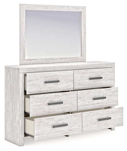 Cayboni Full Panel Bed with Mirrored Dresser and Chest Signature Design by Ashley®