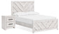 Cayboni Full Panel Bed with Nightstand Signature Design by Ashley®