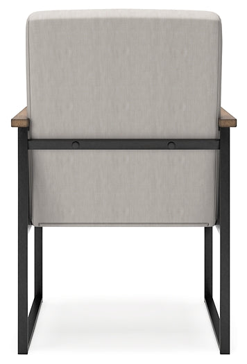 Montia Home Office Desk with Chair and Storage Signature Design by Ashley®