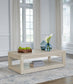 Marxhart Coffee Table with 2 End Tables Signature Design by Ashley®