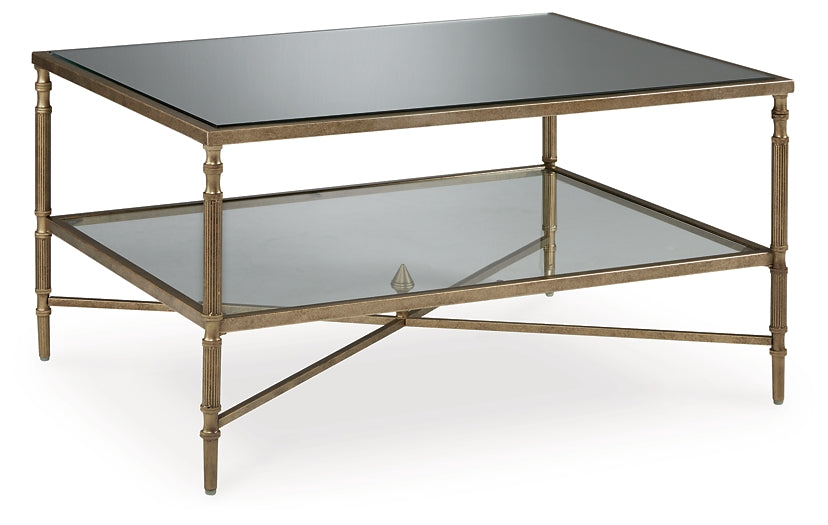 Cloverty Coffee Table with 2 End Tables Signature Design by Ashley®