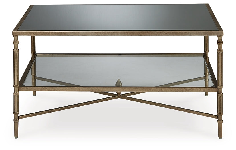 Cloverty Coffee Table with 2 End Tables Signature Design by Ashley®