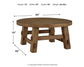 Mackifeld Coffee Table with 2 End Tables Signature Design by Ashley®