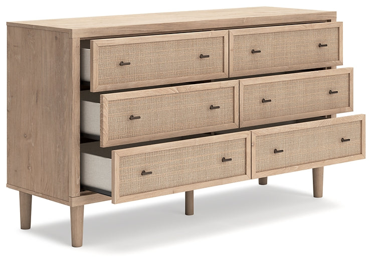Cielden Full Upholstered Panel Bed with Dresser Signature Design by Ashley®