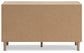 Cielden Full Upholstered Panel Bed with Dresser Signature Design by Ashley®