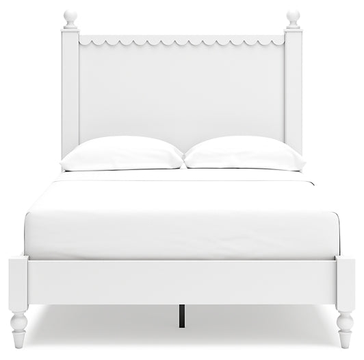 Mollviney Full Panel Bed with Mirrored Dresser, Chest and 2 Nightstands Signature Design by Ashley®