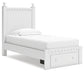 Mollviney Twin Panel Storage Bed with Mirrored Dresser, Chest and 2 Nightstands Signature Design by Ashley®