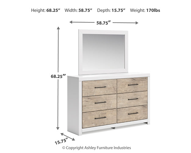 Charbitt Dresser and Mirror Signature Design by Ashley®