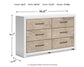 Charbitt Six Drawer Dresser Signature Design by Ashley®