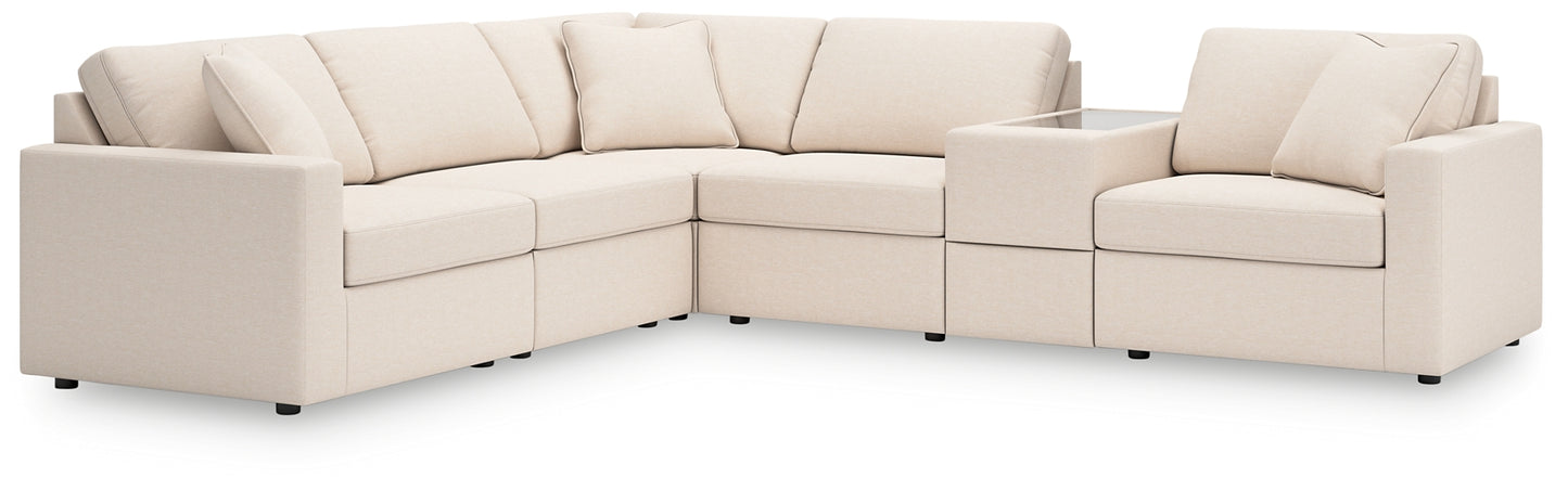 Modmax 6-Piece Sectional with Storage Console Signature Design by Ashley®