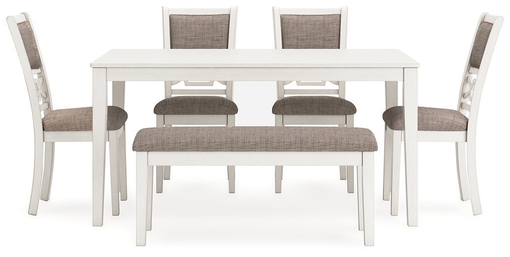 Erinberg Dining Room Table Set (6/CN) Signature Design by Ashley®