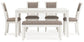 Erinberg Dining Room Table Set (6/CN) Signature Design by Ashley®