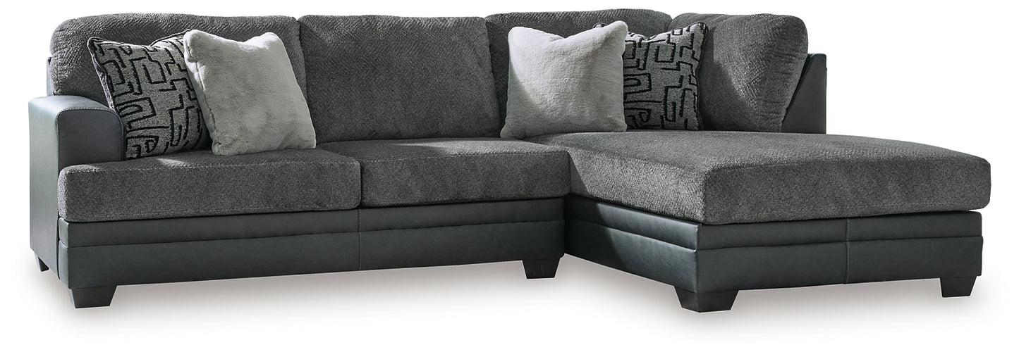 Brixley Pier 2-Piece Sectional with Chaise Benchcraft®