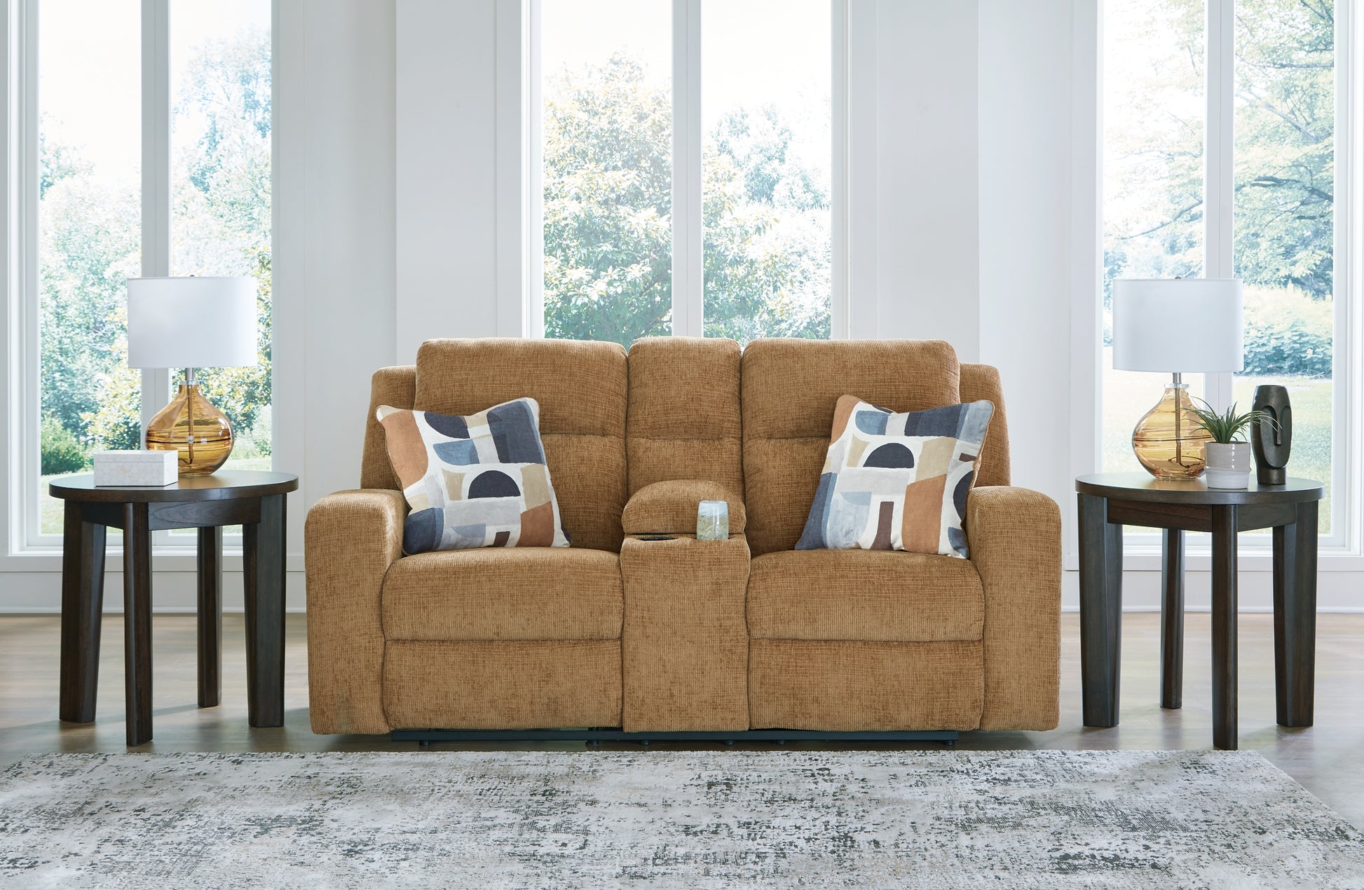 Kanlow DBL Rec Loveseat w/Console Signature Design by Ashley®