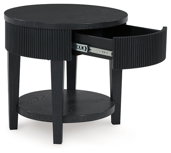 Marstream Round End Table Signature Design by Ashley®