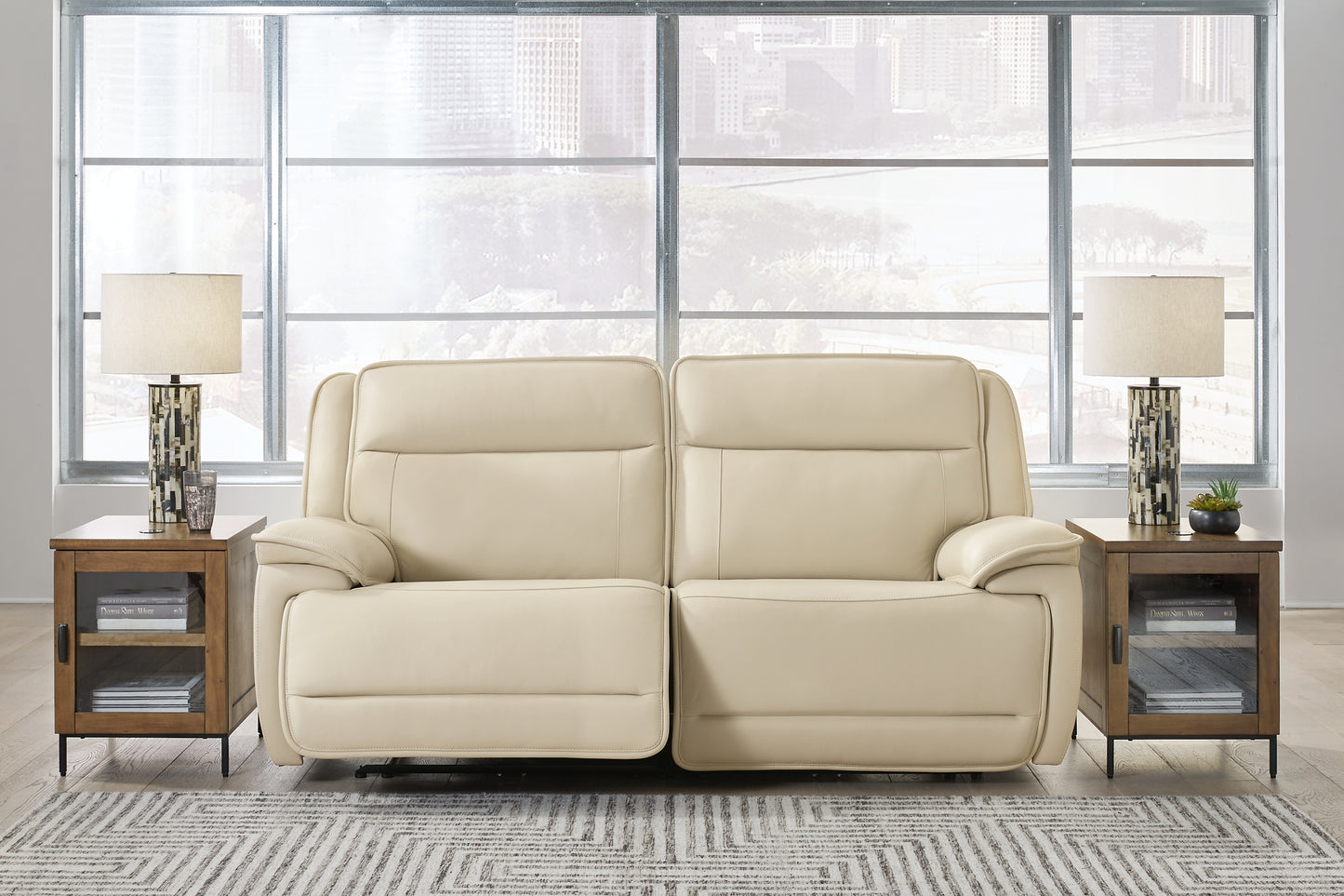 Double Deal 2-Piece Power Reclining Loveseat Sectional Signature Design by Ashley®