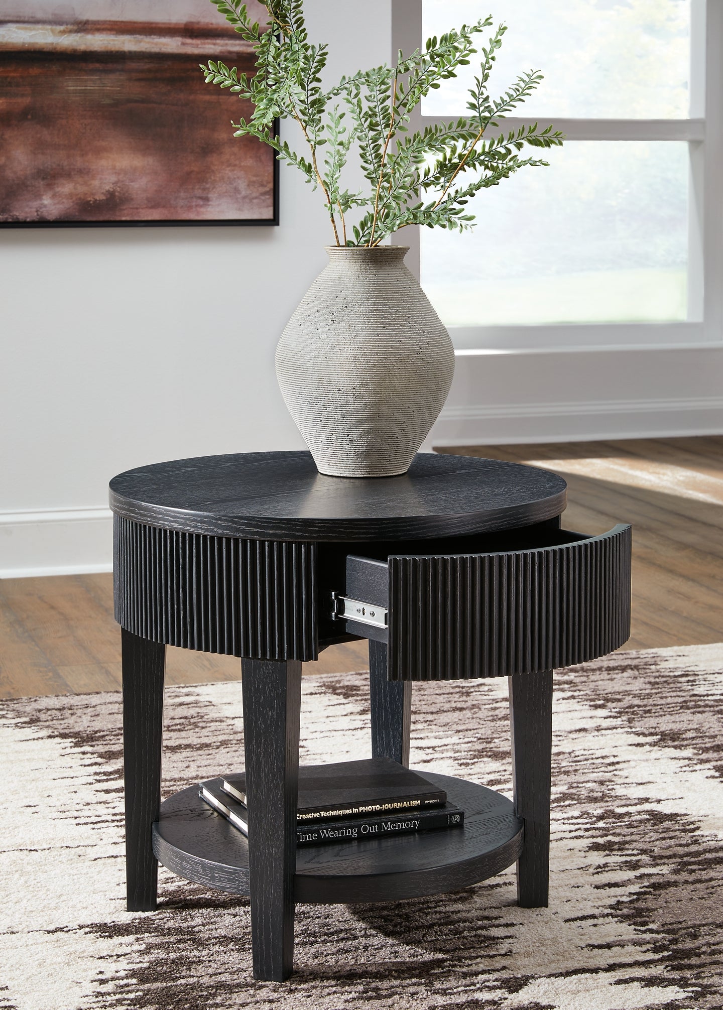 Marstream Round End Table Signature Design by Ashley®