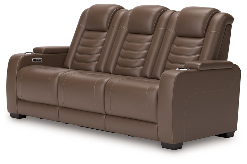 High Impact PWR REC Sofa with ADJ Headrest Signature Design by Ashley®