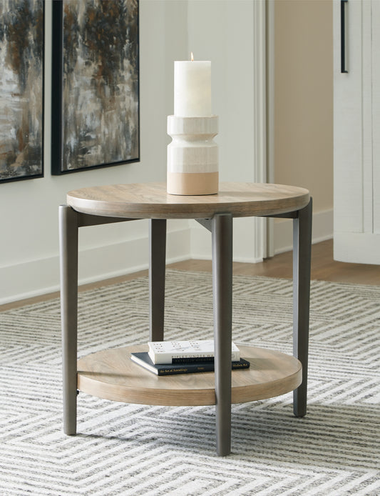 Dyonton Round End Table Signature Design by Ashley®