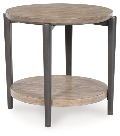 Dyonton Round End Table Signature Design by Ashley®