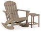 Sundown Treasure Outdoor Chair with End Table Signature Design by Ashley®