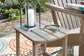 Sundown Treasure Outdoor Chair with End Table Signature Design by Ashley®