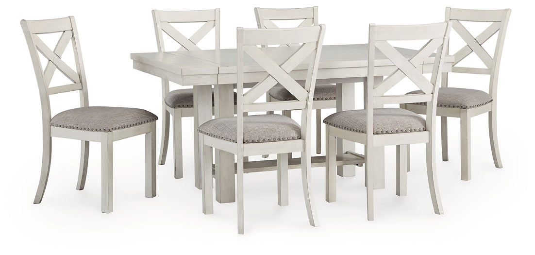 Robbinsdale Dining Table and 6 Chairs Signature Design by Ashley®