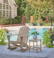 Sundown Treasure Outdoor Chair with End Table Signature Design by Ashley®