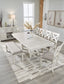 Robbinsdale Dining Table and 6 Chairs and Bench Signature Design by Ashley®