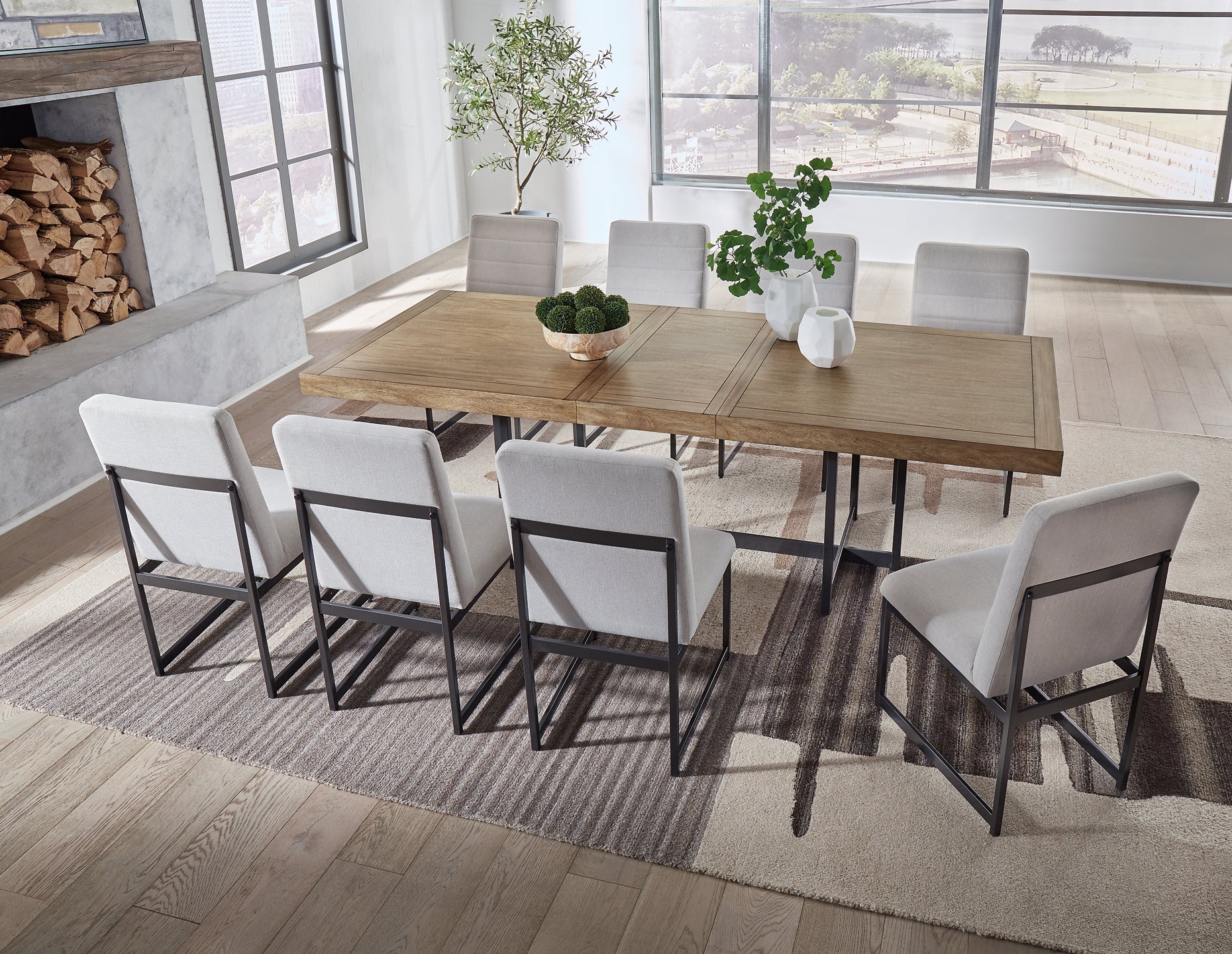 Tomtyn Dining Table and 8 Chairs Signature Design by Ashley®