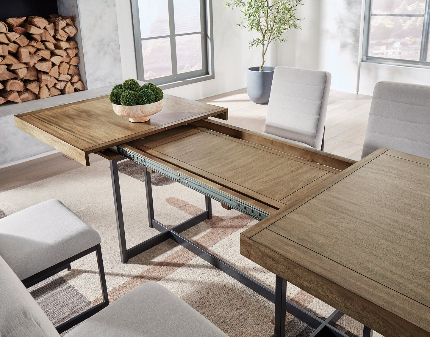 Tomtyn Dining Table and 8 Chairs Signature Design by Ashley®