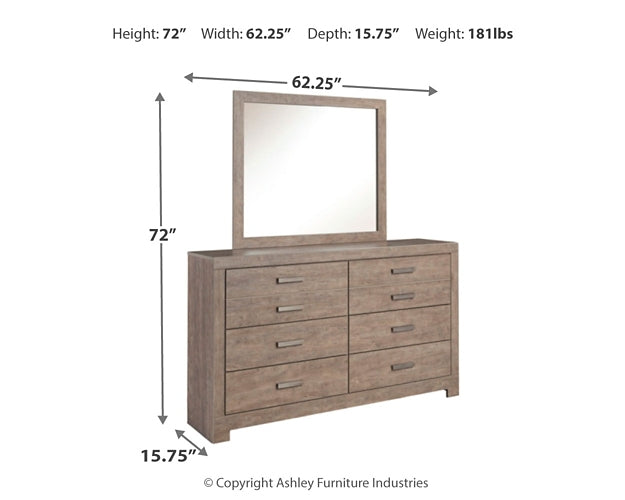 Culverbach Dresser and Mirror Signature Design by Ashley®