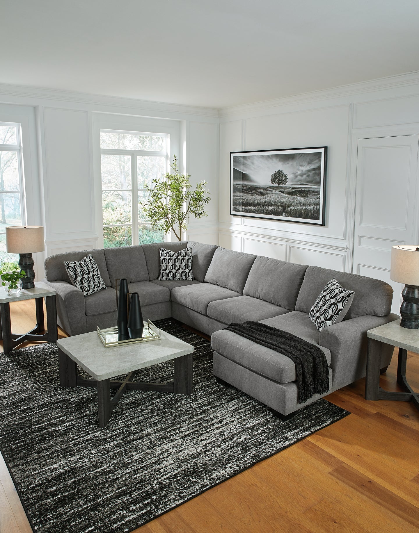 Birkdale Court 3-Piece Sectional with Chaise Benchcraft®