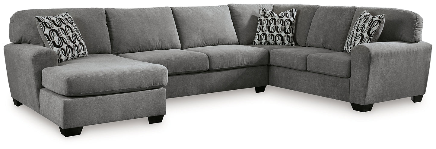 Birkdale Court 3-Piece Sectional with Chaise Benchcraft®