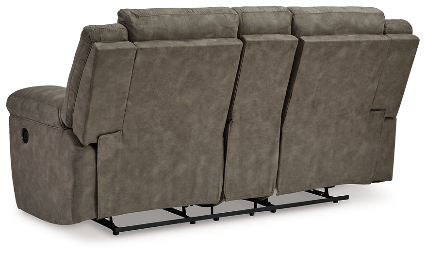 Laresview DBL Rec Loveseat w/Console Signature Design by Ashley®