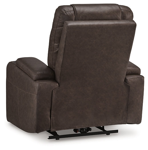 Schooner Rocks PWR Recliner/ADJ Headrest Signature Design by Ashley®