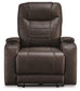 Schooner Rocks PWR Recliner/ADJ Headrest Signature Design by Ashley®