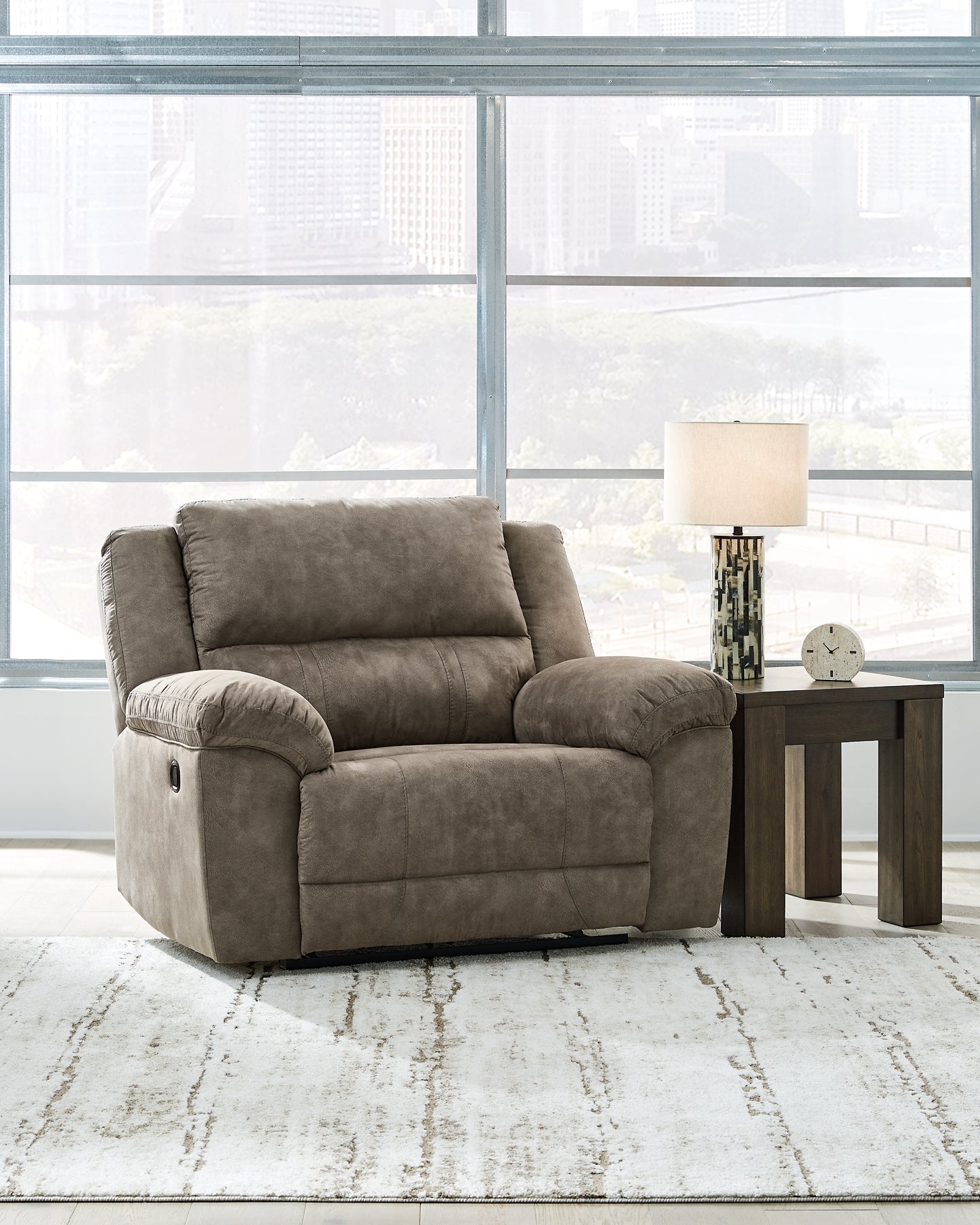 Laresview Zero Wall Wide Seat Recliner Signature Design by Ashley®