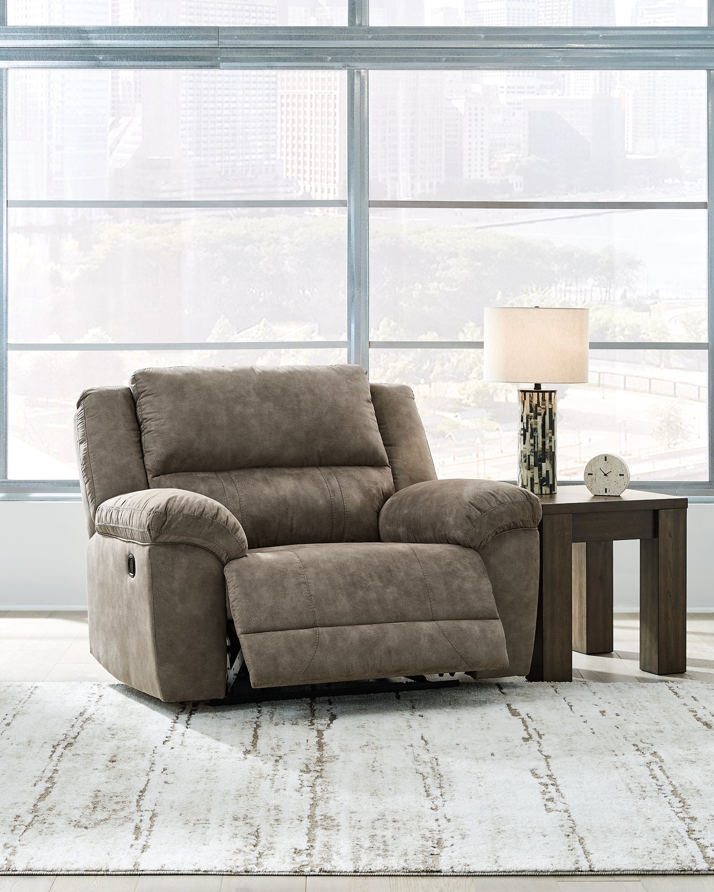 Laresview Zero Wall Wide Seat Recliner Signature Design by Ashley®