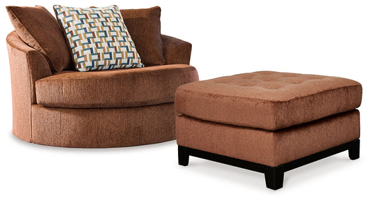 Laylabrook Chair and Ottoman Ashley®