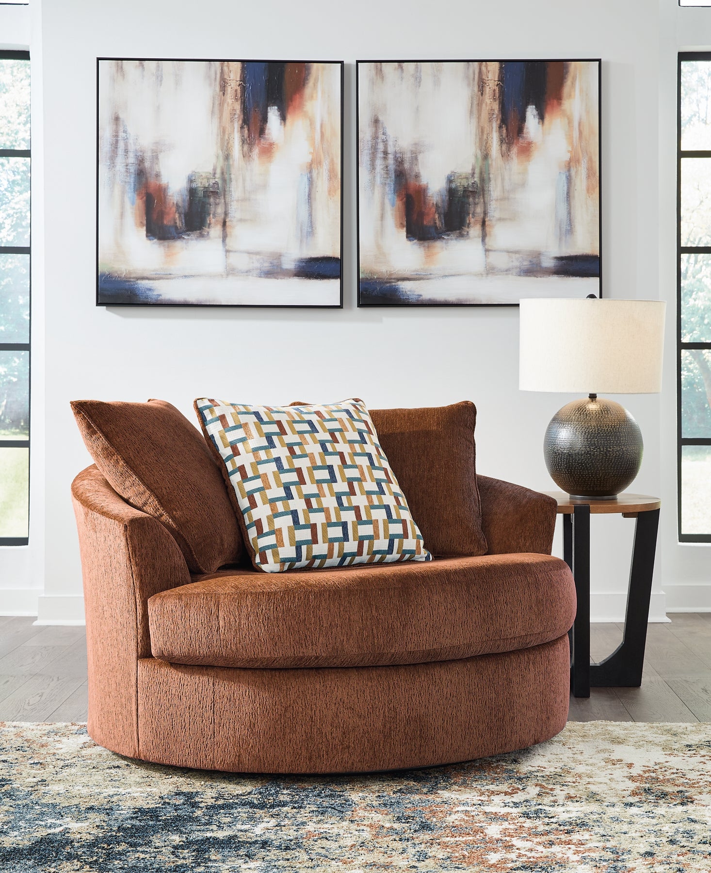 Laylabrook Chair and Ottoman Ashley®