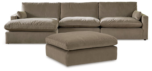 Sophie 3-Piece Sectional with Ottoman Signature Design by Ashley®