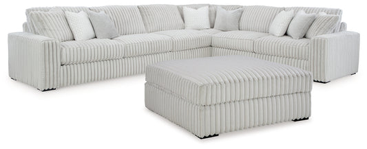 Stupendous 4-Piece Sectional with Ottoman Signature Design by Ashley®