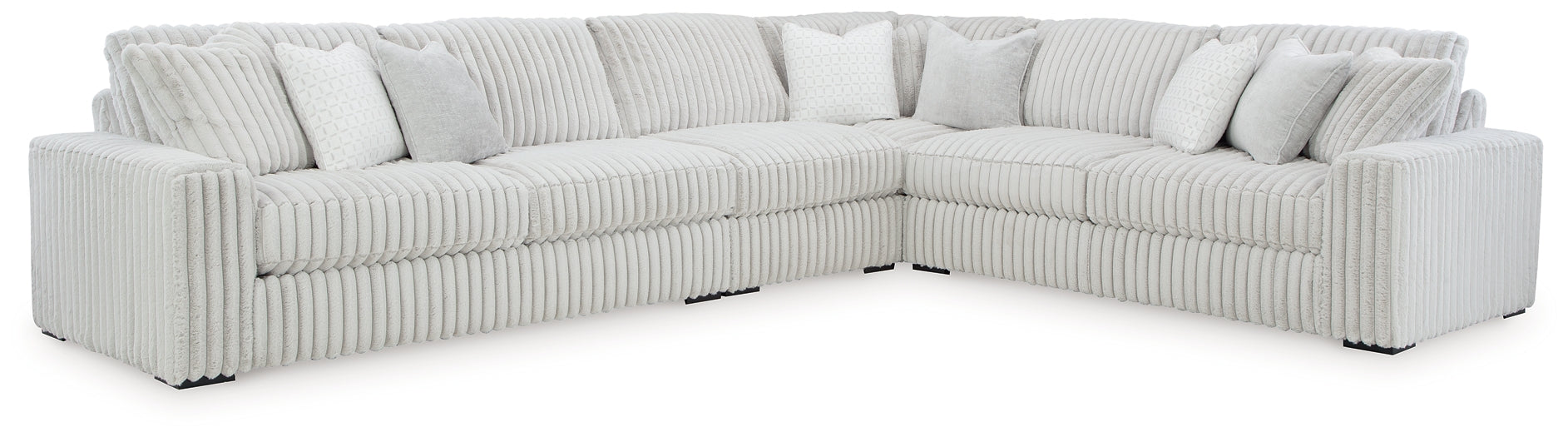 Stupendous 4-Piece Sectional with Ottoman Signature Design by Ashley®