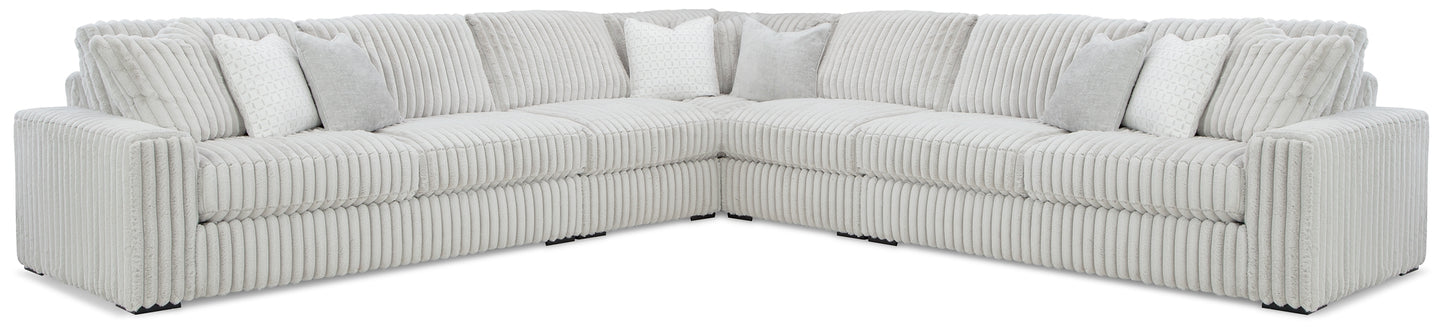 Stupendous 5-Piece Sectional with Ottoman Signature Design by Ashley®