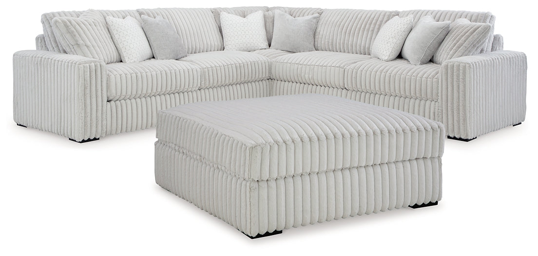 Stupendous 3-Piece Sectional with Ottoman Signature Design by Ashley®