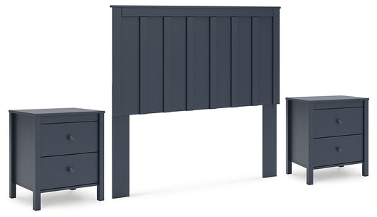 Simmenfort Full Panel Headboard with 2 Nightstands Signature Design by Ashley®